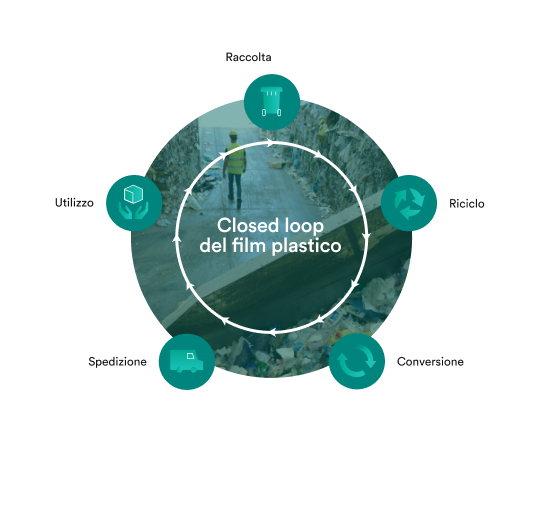 Immagine Infografica Desktop Recupero - Plastica