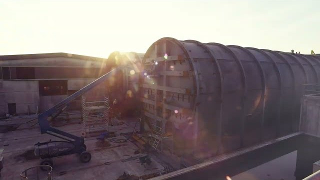 Thumbnail video Time lapse costruzione impianto di biometano a S. Agata Bolognese
