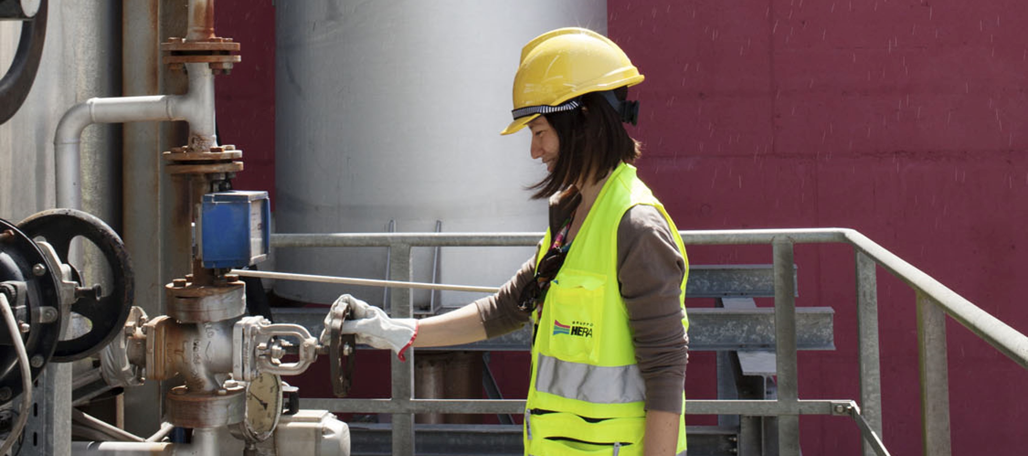 Persone al lavoro Termovalorizzatore di Modena