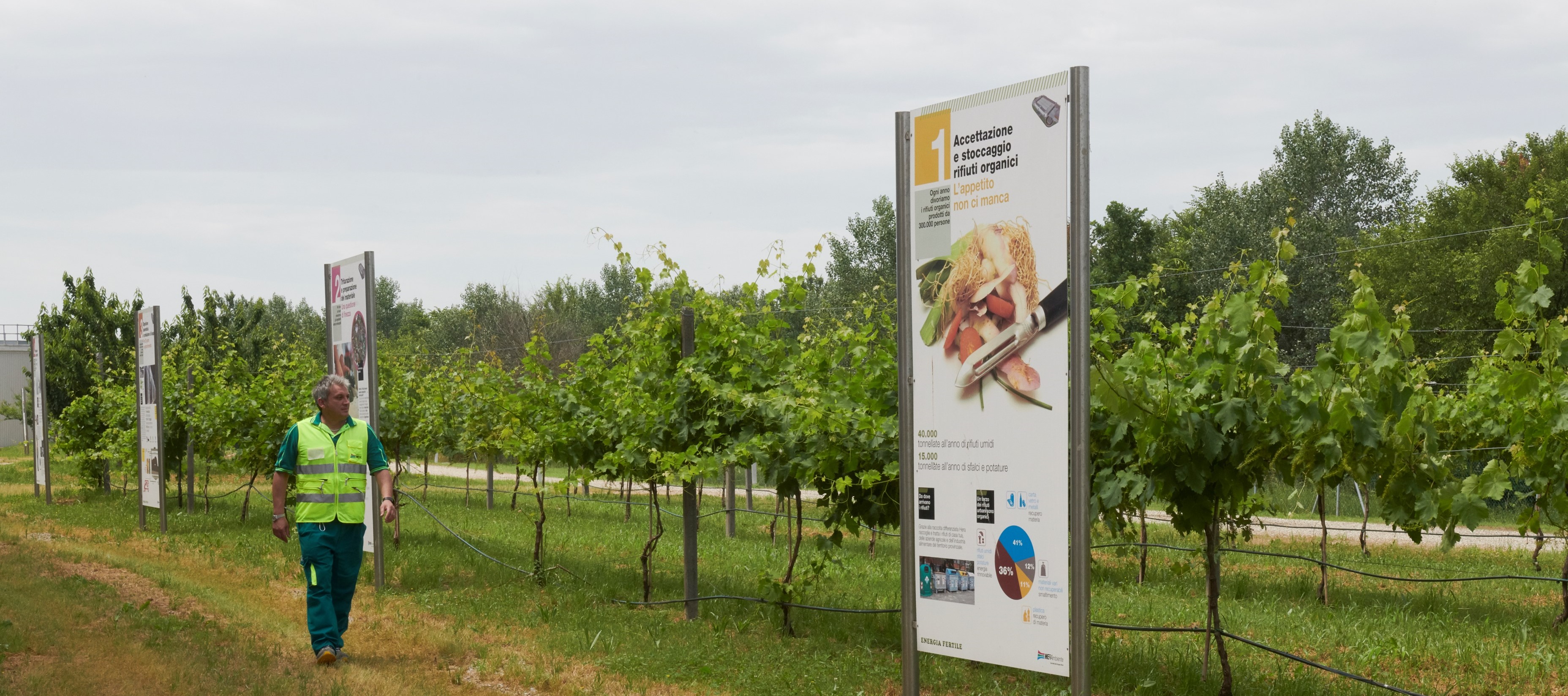 Voltana Anaerobic digestion and composting plant visitor pathway