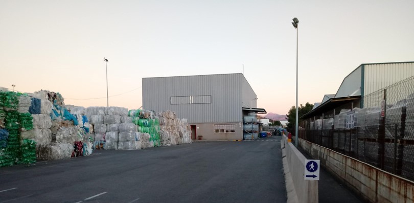 View of Sorting and storage platform in Onda (Spain)