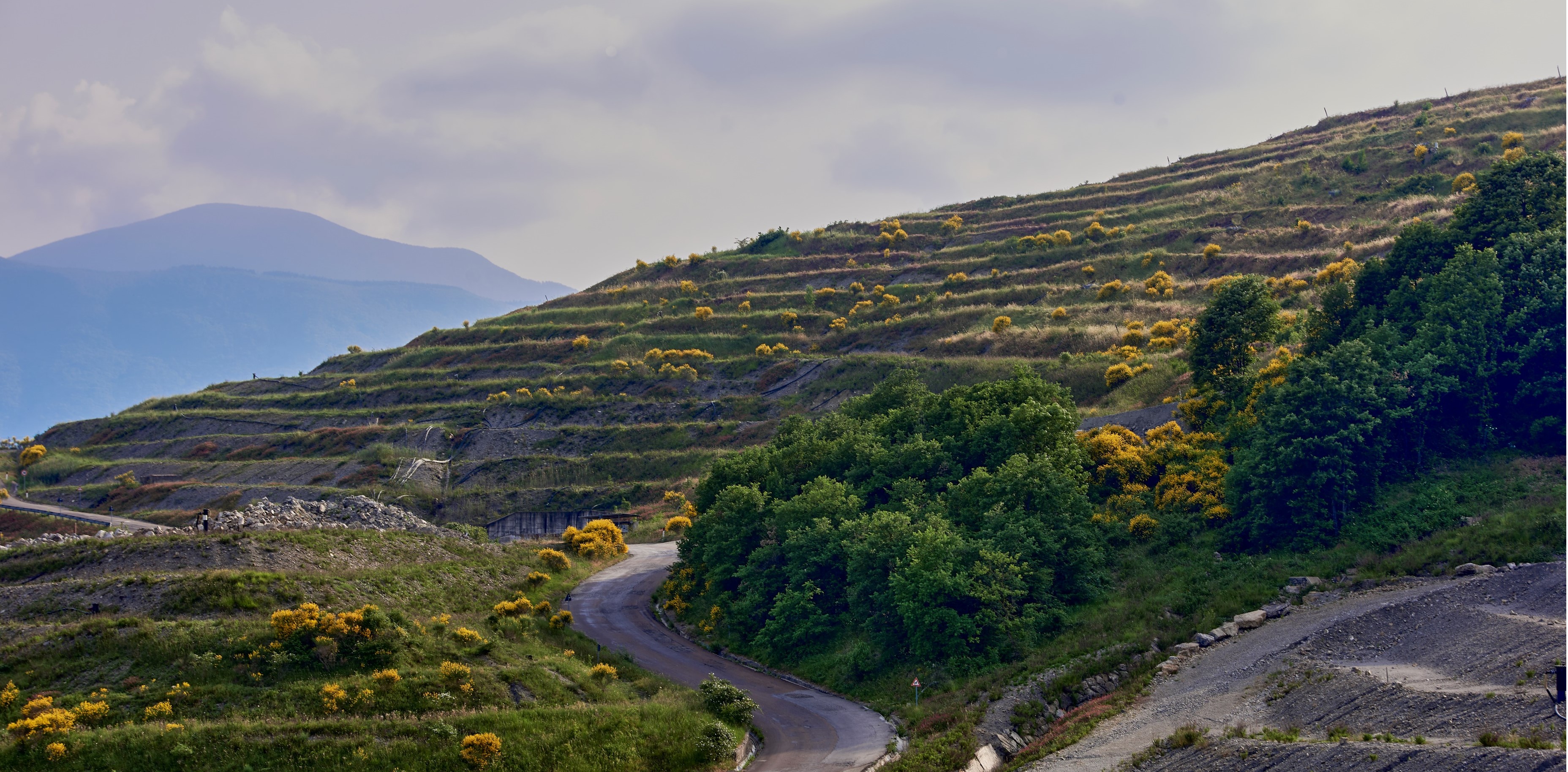 overview Landfill in Gaggio Montano (Bologna)