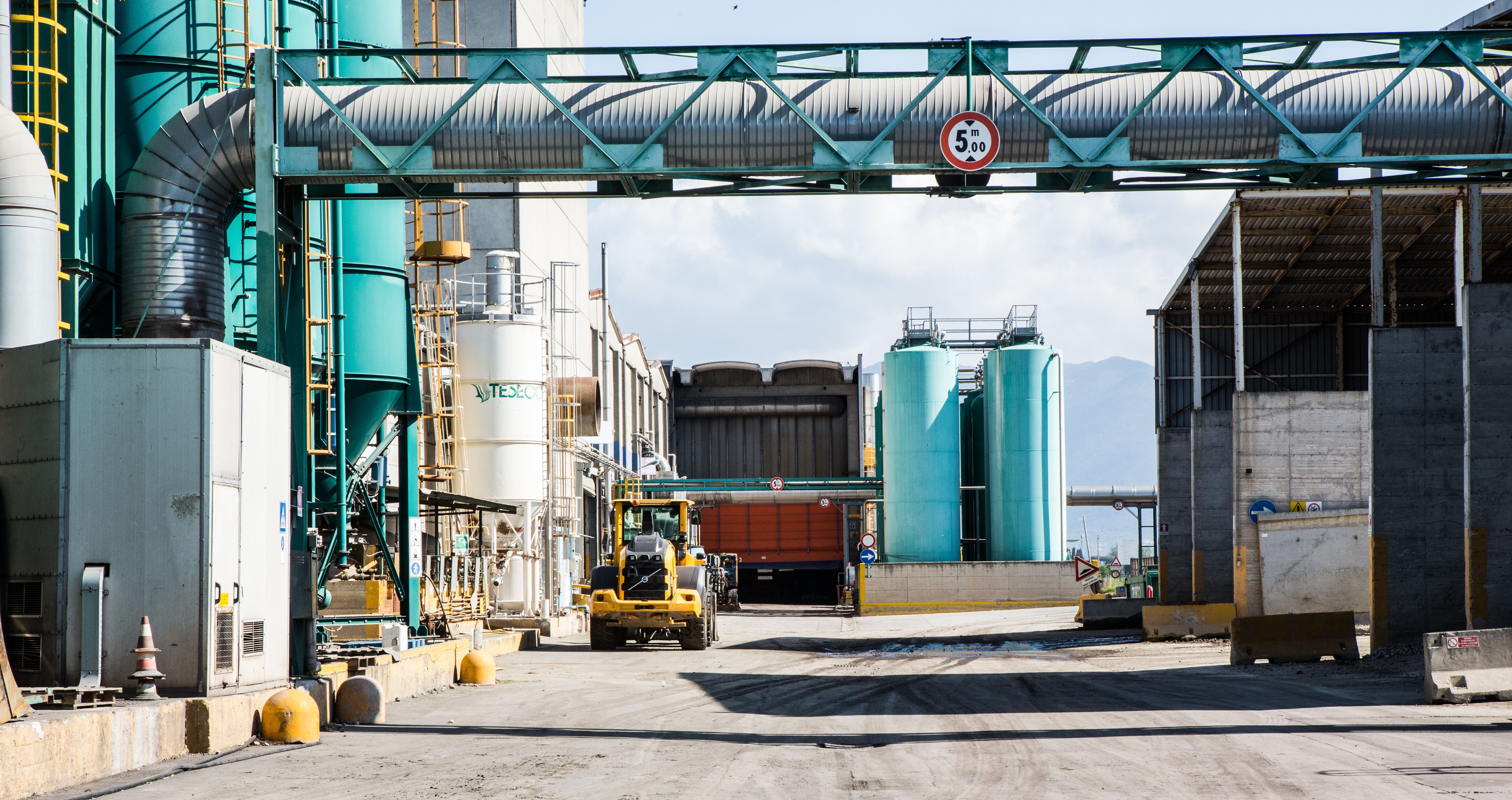 View of Inerting plant in Pisa